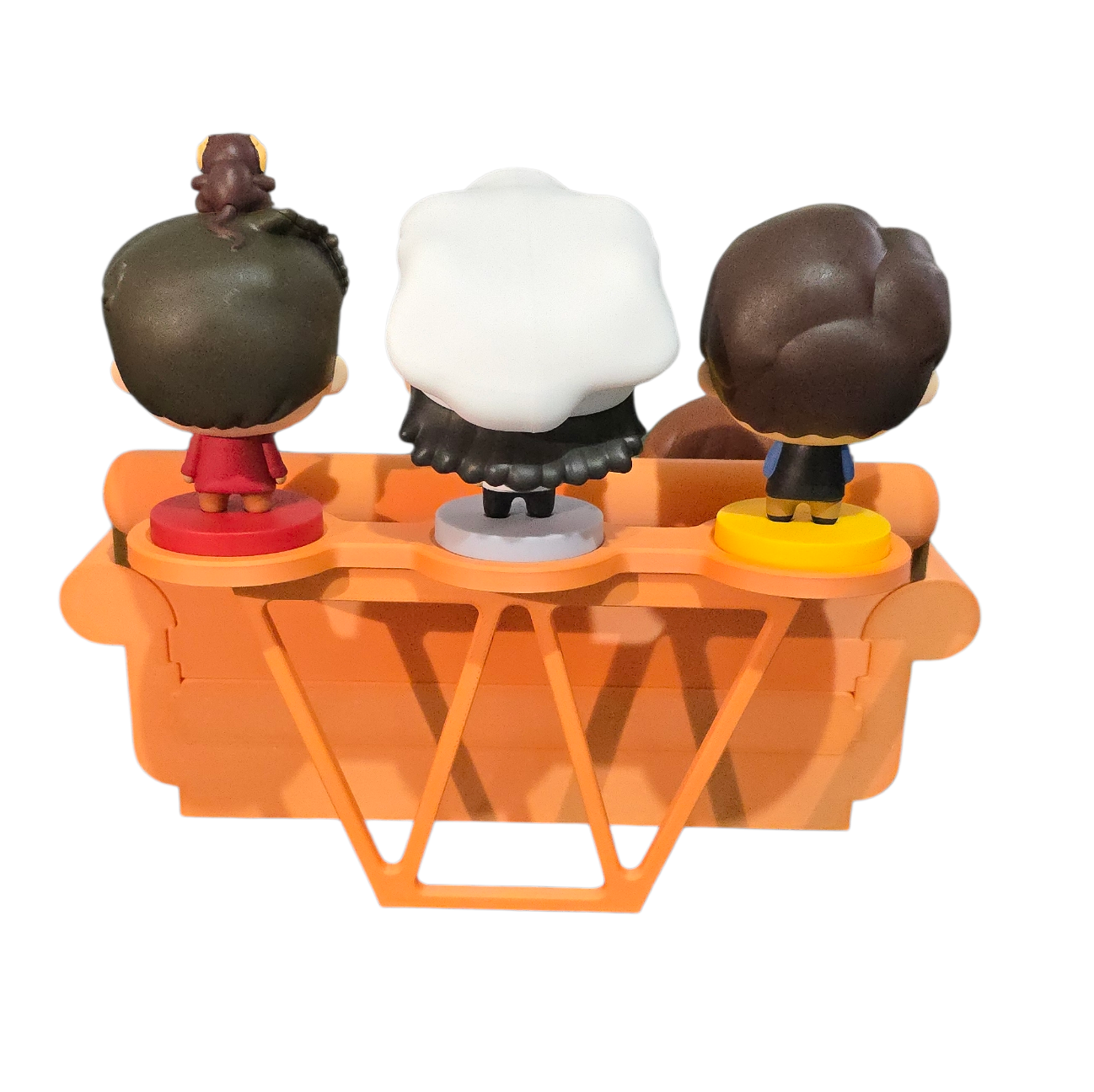 Sofá Decorativo Estilo Friends Compatible con Figuras Funko McDonals - Imagen 5
